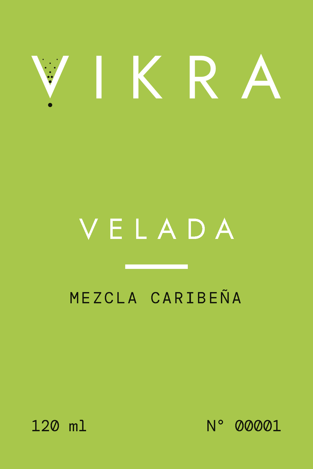 Etiqueta del frasco Velada